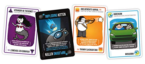 Imploding Kittens NL - Kaartspel - Uitbreiding voor Exploding Kittens - Partyspel - Voor de hele familie… - Image 4