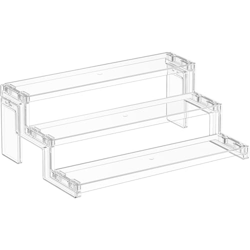 Lifewit Expositor de Acrílico de 3 Niveles, 30,5 cm Organizador...