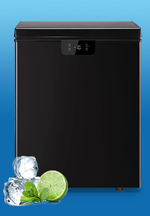 Freezer Black Digital display screen