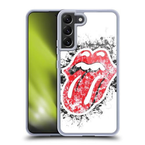 Funda de Gel Suave de The Rolling Stones Lengua Envejecida para Samsung S22+