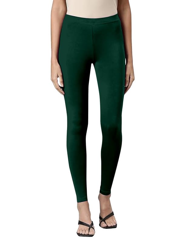 trendmalls Women's Microfiber Elastane Stretch Soft Ankle Length Leggings with Ultrasoft Waistband-picture-35