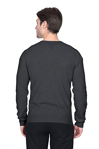 State Fusio Men’s Basic Crewneck Sweater 100% Merino Wool Classic Long Sleeve Pullover3