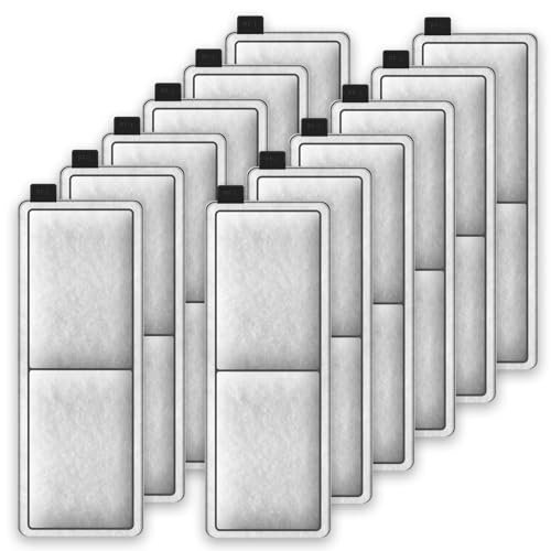 Image of 12-Pack Fish Tank Aquarium Filters Replacement for Top Fin RF-L Large Retreat Filter Cartridges