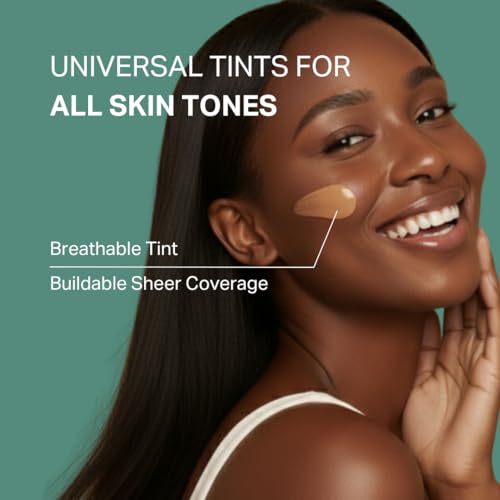 Image of Y'OUR Tinted Moisturizer SPF 30: Anti-Aging Face Sunscreen & Hydrating BB Cream. Sheer Buildable Color Correcting Coverage. Dewy, Oil-Free for Mature, Dry & Oily Skin, 1.35 oz (Deep)