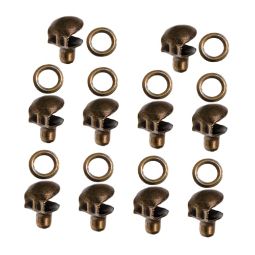 Veemoon 10 Piezas Hebillas Para Cordones De Botas Remaches Metálicos Para Reparar Calzado Accesorios Para Hebillas De Zapatos Ganchos Para Cordones De Botas Kit De Reparación