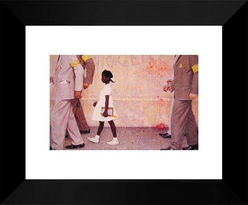 The problem we all live with 15x18 Framed Art Print by Rockwell, Norman