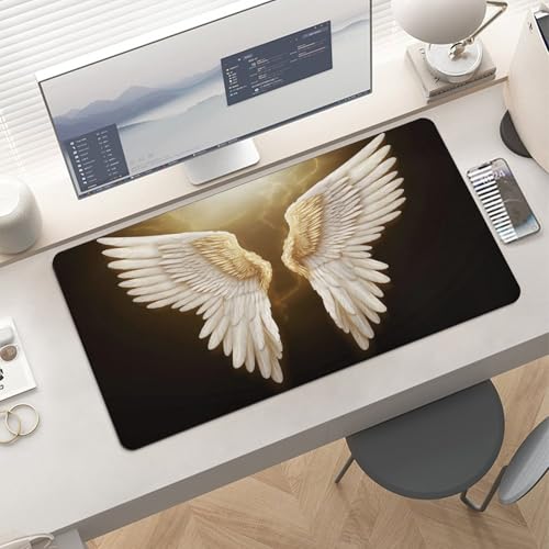 Protector de escritorio Angel Wing de goma 30x60 cm miniatura 6