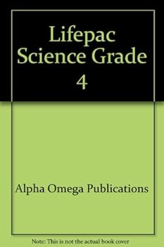 Paperback Lifepac Science Grade 4 Book