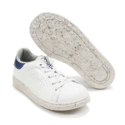 Boys Ds 001 Sneakers, White Navy,2 M US3