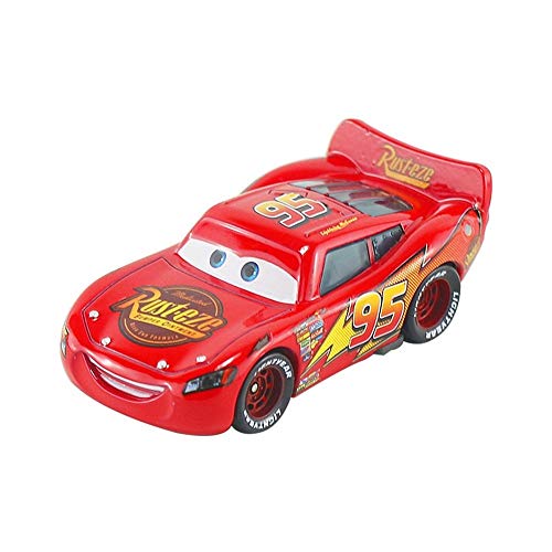 Hannaier Cars, Lightning McQueen car Toy 1:55 die-Casting car Metal Alloy boy Kid Toy (McQueen 1.0)