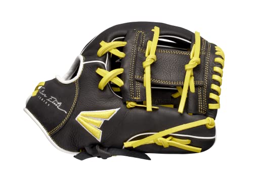 Easton | Future Elite Baseball Glove | I-Web | 11" | Right Hand Throw | Black/Yellow #TOP26