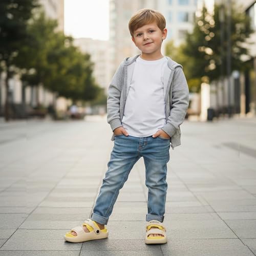 Image of KOBURG Unisex Kids Sandals| Lightweight | EVA Upper & Sole | Flexible & Comfort KS-104