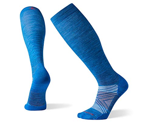 Smartwool PhD Ski Ultra Light Neptune Blue LG (US Men's Shoe 9-11.5, Women's Shoe 10-12.5)