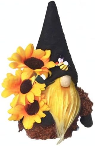 Miniatura 8 de HYTYJJ - Decoraciones de gnomo de peluche para el hogar, decoración de gnomo de girasol de primavera y verano, muñeca de felpa hecha a mano, adornos