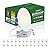 zouzai 24 Pack 4 Inch Ultra-Thin LED Recessed Ceiling Light with Junction Box 5CCT Adjustable Dimmable Can-Killer Downlight - ETL and Energy Star Certified (24 Pack 5CCT White, 4 Inch)