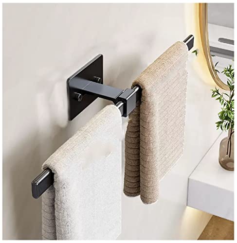 Porte-serviettes de bain étanche CFWSHJ pour gagner de la place au mur