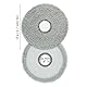 (10 Stück) X50 Ultra Ersatz Mopp Pads Wischpad für Dreame X50 Ultra/ X40 Ultra/ X30 Ultra/ L10s Ultra/ L10s Pro Gen 2/ L10s Pro Ultra/ L10s Plus / L40 Ultra Roboter-Staubsauger, waschbar, Wischpads