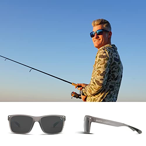 Zeal Optics Brewer | Plant-Based Polarized Sunglasses For Men & Women - Granite Grey/Polarized Dark Grey Lens #TOP1