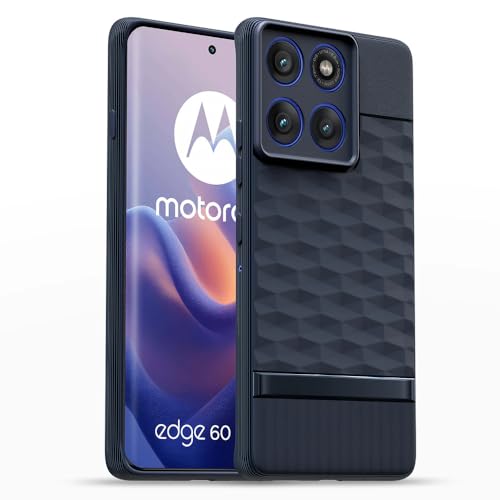 Image of Shockproof Case for Motorola Moto Edge 60 Pro 5G | Full Camera Protection | TPU Flexible Back Cover for Motorola Moto Edge 60 Pro 5G (Steel Blue)