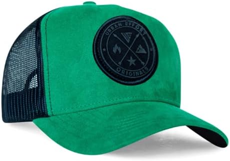 Urban Effort Mesh Back Cap - for Men and Women Baseball Hat 5-Panel Trucker Hat - Great Snapback Closure for Hunting & Hiking