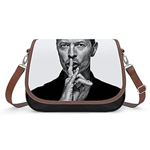 David Bowie Gavin Evans Vrouwen Vintage Tassen Handtas, Retro Schoudertas, Onderarm Tas