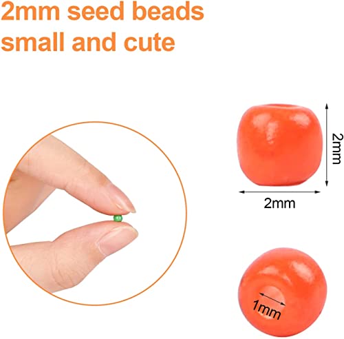 Beadsnfashion Opaque s Glass Seed Beads And Alphabet Beads Diy Kit