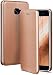 Produktbild ONEFLOW Handyhülle kompatibel mit Samsung Galaxy A5 (2017) - Hülle klappbar, Handytasche mit Kartenfach, Flip Case Call Funktion, Leder Optik Klapphülle mit Silikon Bumper, Rosegold