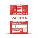 Leisuremann's Paloma Single Serve Cocktail Mixer - Cocktail or Mocktail Powders Designed to Make Happy Hour Easier - All Natural - Low Sugar - Travel Ready (10 Pack)