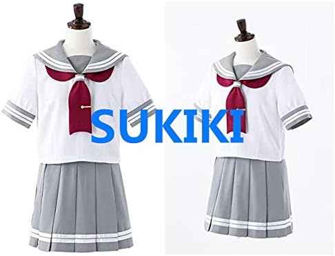 Amazon ラブライブ サンシャイン 浦の星女学院制服 夏服3年生新品 コスプレ衣装 ハロウイン クリスマス コスチューム 文化祭 舞台服 演出服 女s コスプレ 仮装 通販
