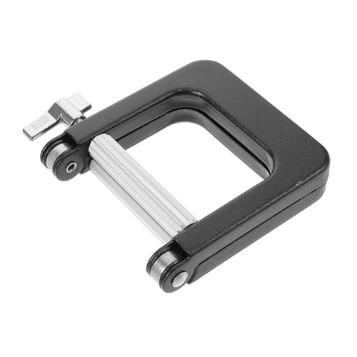 FOMIYES Hair Tube Key Squeezer Metal Tube Squeezer Tool Toothpaste Tube Squeezer Rollers Toothpaste Holder for Bathroom Toothpaste Dispenser