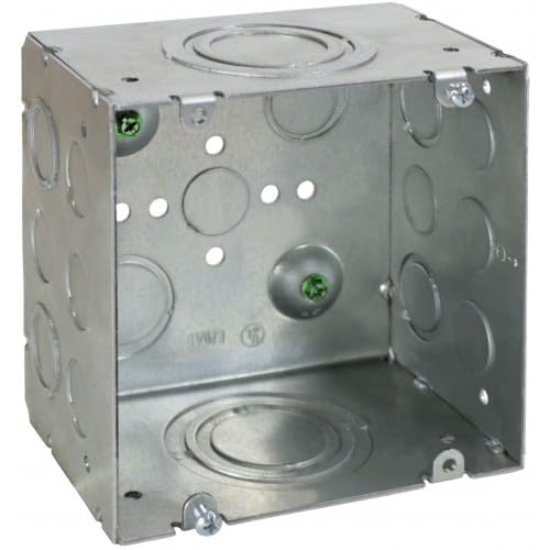 T5B-50/250 True 5” Square Box with 1/2” to 1” MKO, 1” to 2” CKO