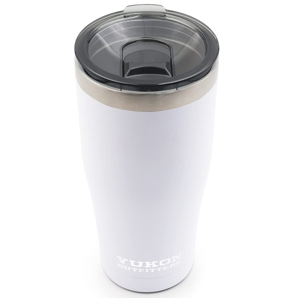 Yukon Outfitters. Vaso Freedom insulado al Vacio de acero inoxidable con tapa. 592ml. (20oz)