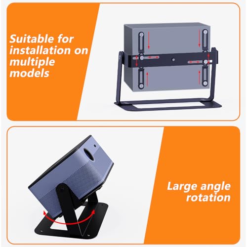 Support de projecteur réglable pour corriger les angles de projection - 5