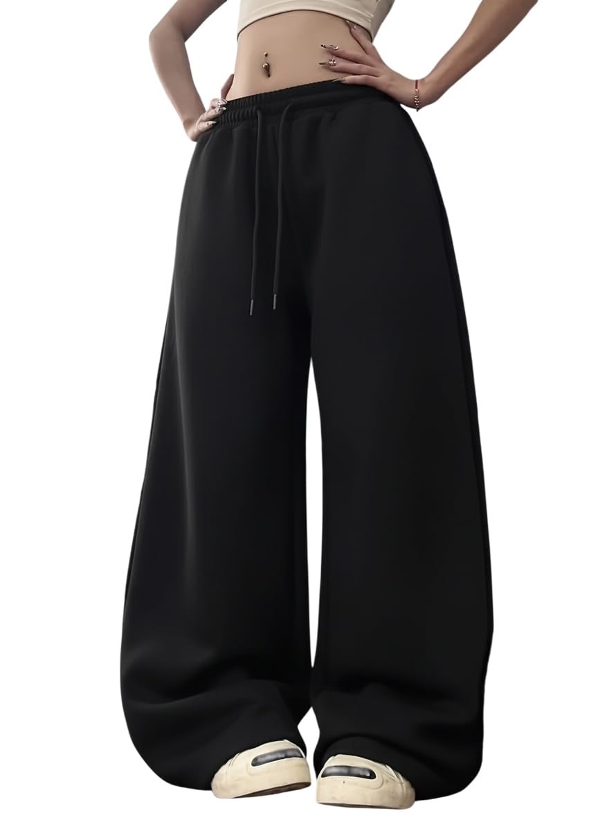 Track Pant for Women || Baggy Fit || Track Pants || Full Elastic Jogger Track Pant ||-image-7
