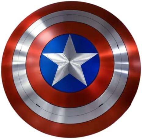 Captain Shield Unique Design Steel Shield Metal Cosplay and Roleplay Medieval Amrica Shield Christmas & Thanksgiving Gift