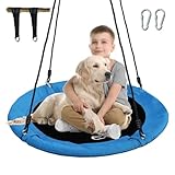 40 Inch Saucer Tree Swing for Kids & Adults – Large...