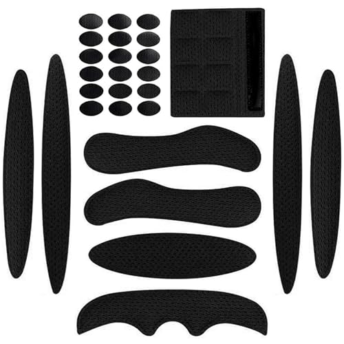 YXHZVON Universal para Casco para Bicicleta, Almohadillas de Espuma para Casco, Almohadillas Casco Bicicleta, Casco Acolchado Kit (Negro)