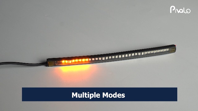 Pivalo 8” DRL Flexible Licence Plate Strip Light with 12V DC Power