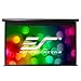 Elite Screens Yard Master Manual, 100-inch Indoor Outdoor Rain Water Protection Projector Screen 16:9, 8K 4K Ultra HD 3D Movie Theater Cinema 100” IP-65 Mildew Resistant Projection Screen, OMS100HM