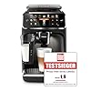 Philips Series 5400 Kaffeevollautomat – LatteGo Milchsystem, 12 Kaffeespezialitäten, Intuitives Display, 4 Benutzerprofile, Schwarz (EP5441/50)