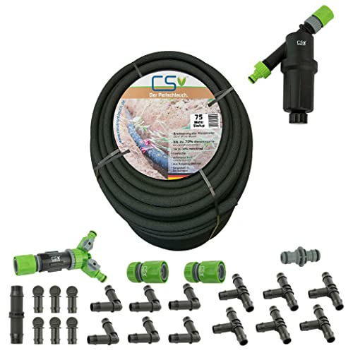 75m CS Perlschlauch Startup mit Zubehör für die nachhaltige Bewässerung