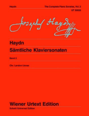 Sämtliche Klaviersonaten.Bd.2: Nr. 36-52. Sonatas Hob. XVI:21-32, XVI:35-39. Ed. Landon/Leisinger