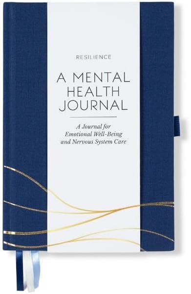90 Day Mental Health Journal for Anxiety & Self-Therapy for Men and Women. Journal with Guided Prompts for Tracking Mood, Self Care and Emotional Regulation. Mental Health Gifts