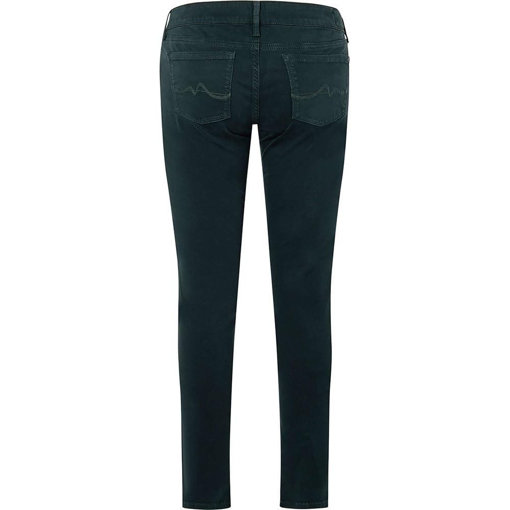 Pepe Jeans – Damen Jeans – Skinny Fit – Niedrige Taille – Materialmix mit Stretch – 5-Pocket-Stil – Modell Soho - Grün - 26W - – Bild 4