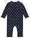 Noppies Baby Kinder Unisex Strampler Wickelmodell Bio-Baumwolle (Navy (C166), 50)