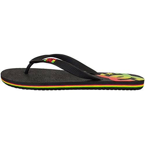 Dc Shoes Men's Spray Sports Sandals, Rasta, 8 #TOP3