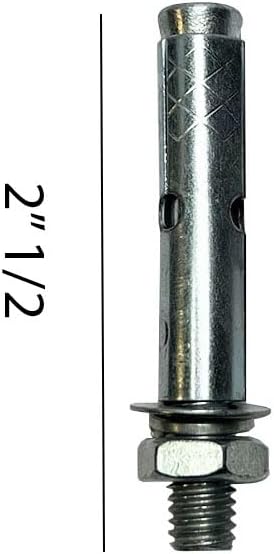 Pernos de expansión para cemento Quest, pack de 10, 2.375 in miniatura 4