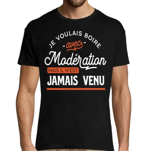 T-Shirt Homme Alcool 6 pour éviter le cadeau d'anniversaire ennuyeux destiné à un papa