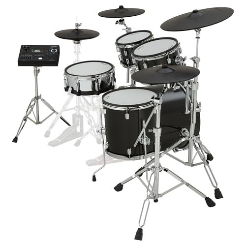 Roland VAD516 V-Drums | 5 Series Flagship V-Drum Kit | V51 Sound Module | Advanced Sound Technology Full-Depth Wood Shell Kit | Studio-Ready Connectivity | Premium Sensor Design