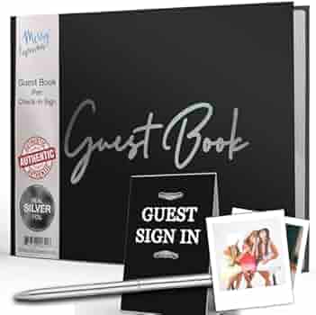 Livre Dor Et Stylo Dorés De 100 Pages/50 Feuilles – Livre